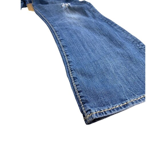 Vigoss womens Blue Bootcut Jeans Size 11Western Cowboy Embroidered Rodeo Denim - Picture 8 of 16